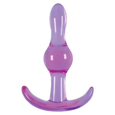 Violet Jelly Rancher T shape Butt Plug