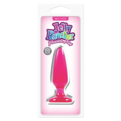 Small Jelly Rancher Butt Plug Pink 10cm