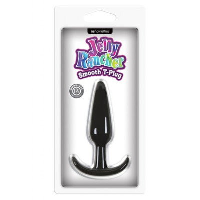Jelly Rancher Smooth T-Plug Black
