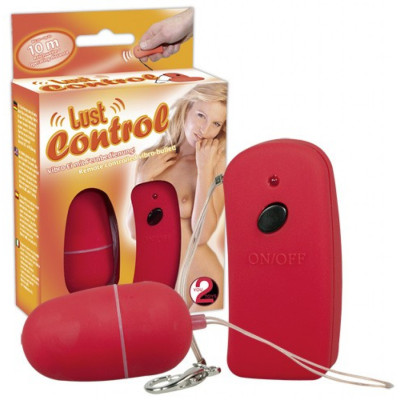 Red Remote Controlled Vibrating Egg