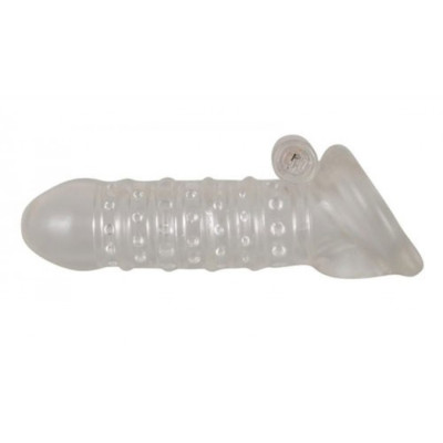 Vibrating Penis sleeve clear