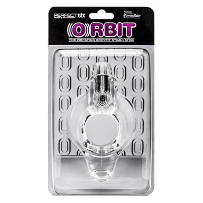 Perfect Fit Orbit Penis Vibrating Stimulator Clear