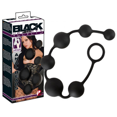 Анальні кульки Black Velvets Anal Beads