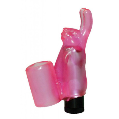 Soft Rabbit Finger Vibe Pink