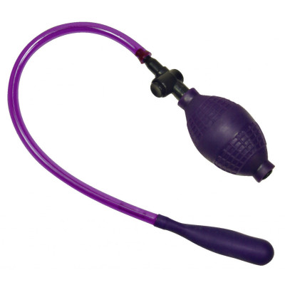 Фиолетовый анальный стимулятор с функцией расширения Bad Kitty Anal Balloon