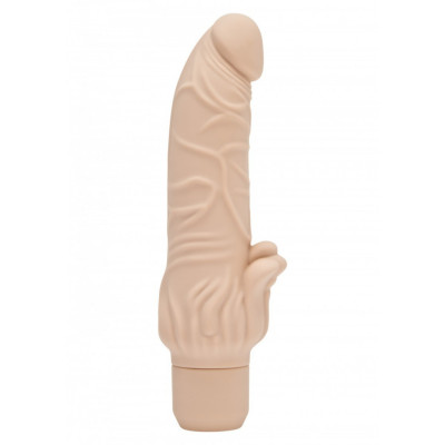 Clitoris Realistic Silicone Vibrator Flesh