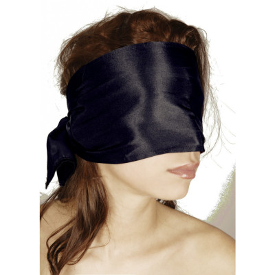 Black Satin Blindfold