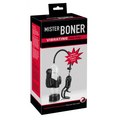 Mister Boner Vibrating Cock Pump