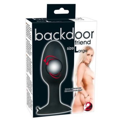 Backdoor Large Silicone Butt Plug 12 cm