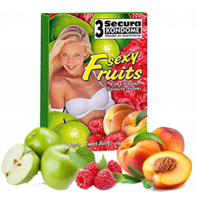 Secura Sexy Fruits 24 Condoms