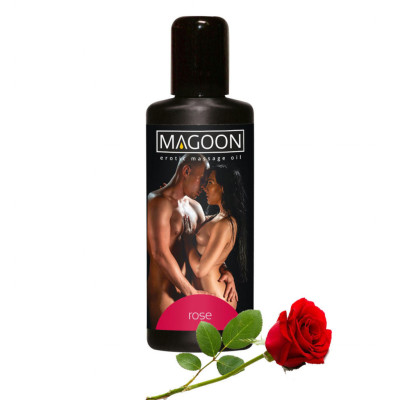 Magoon Rose Erotic Massage Oil 100ml