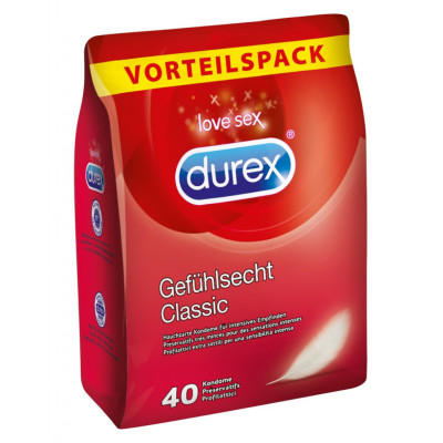 Durex Classic 40 Condoms