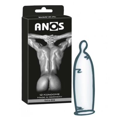 Толстые презервативы для анального секса ANOS 12