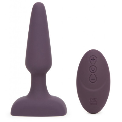 Feel so Alive Vibrating Butt Plug with Remote Control