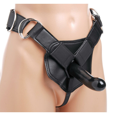 Flaunt Strap U Harness with 3 Rings