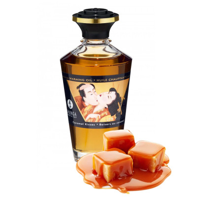 Shunga Intimate Kisses Aphrodisiac Romance Oil Caramel 100ml