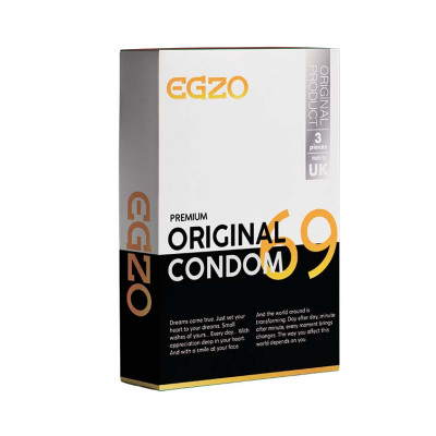 Egzo Original 3 Condoms