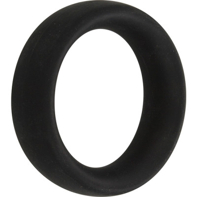 Μαύρο δακτυλίδι πέους από σιλικόνη