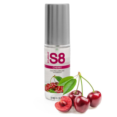 Cherry Flavored water based Edible Lube S8 50ML