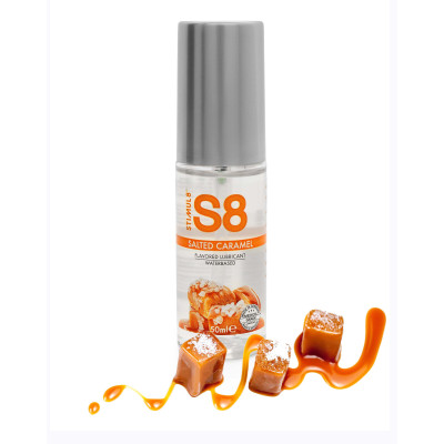 Salted Caramel flavored water based Edible Lube 50ml