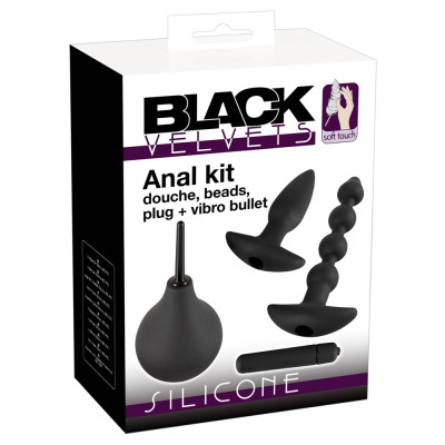 Anal Cyprus Lovers Sex Kit Black Velvets