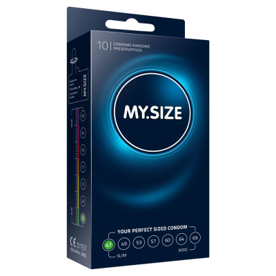 MySize condoms 47mm 10 Pcs
