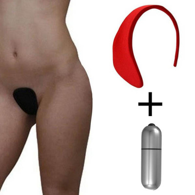 Invisible Red C-String with Vibrating Bullet