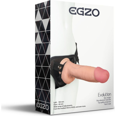 Strap-on Harness EGZO Evolution STR005 18.5 CM