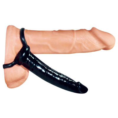 Cock and Balls Strap Attachment for Dual Penetration