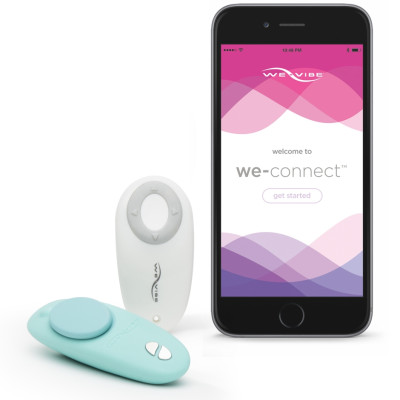 We-Vibe Moxie Panty Vibrator with Phone App Turquoise