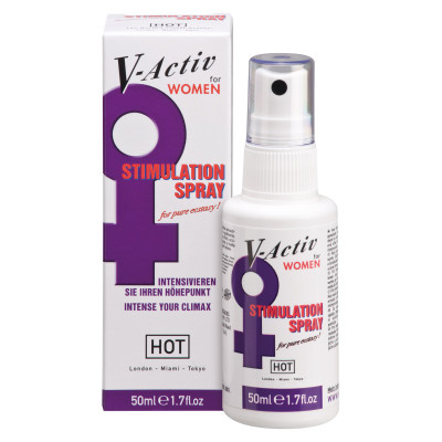 Σπρέι διέγερσης και ερεθισμού κλειτορίδας V-Activ Stimulation Spray for Women 50 ml 