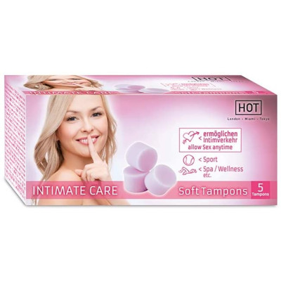 Hot Intimate Care Soft Tampon 5 pcs