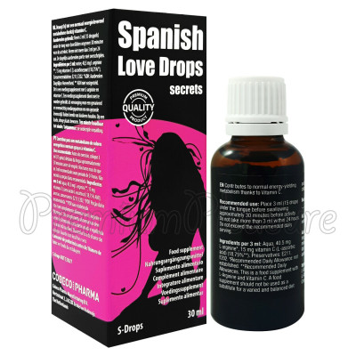 Spanish Love Drops secrets 30ml