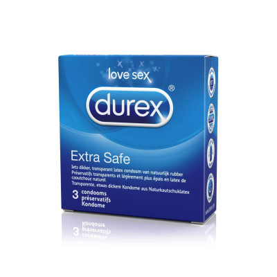 Durex Extra Safe 3 τμχ