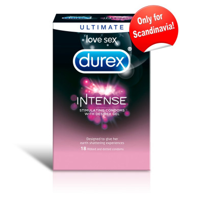 Durex Intense Stimulating Condoms 18 pcs