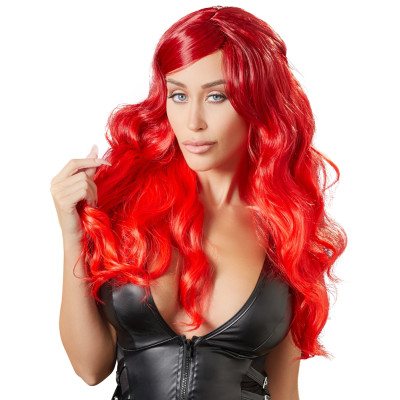 Long Red Wavy Wig