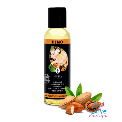 Shunga Massage Oil Organic Sweet Almond 60ml