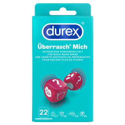 Durex Surprise Me 22 condoms pack