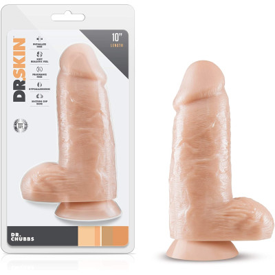 Dr Skin Dr. Chubbs Dildo with Suction Cup 25 cm Vanilla